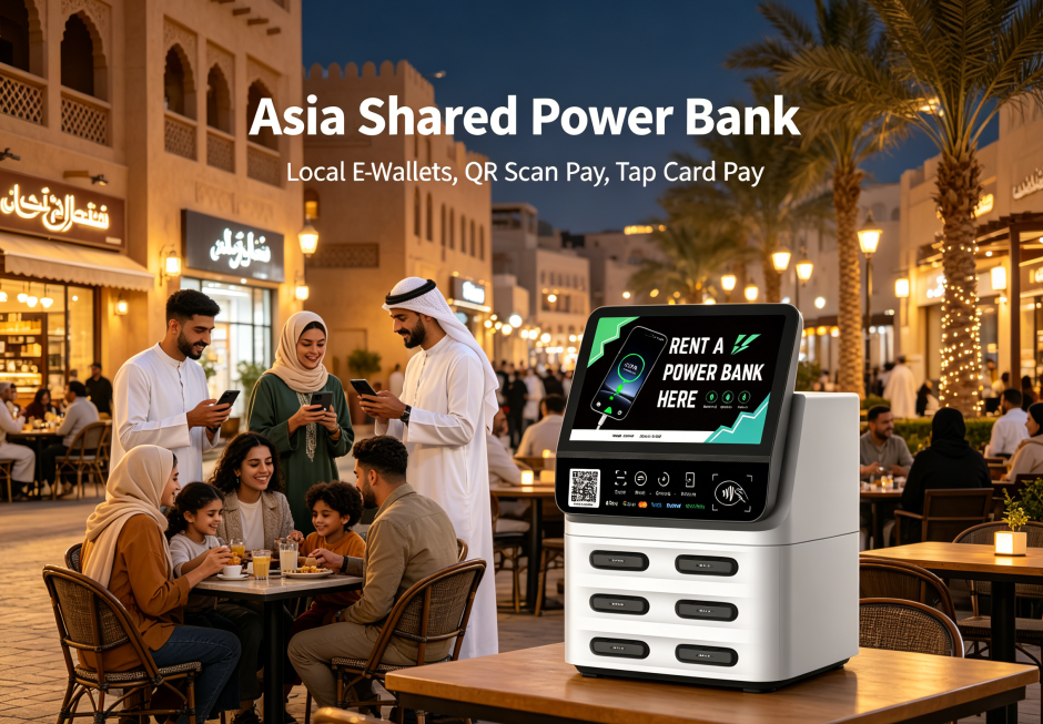 Oman payment analysis, Oman shared power bank mobile payment integration, Zhongdian Hexin shared power bank solution